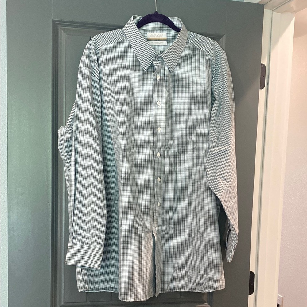 Gray Dress Shirt with Soft Matte Finish